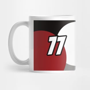 Valtteri Bottas Coloured Circles - Driver Number Mug